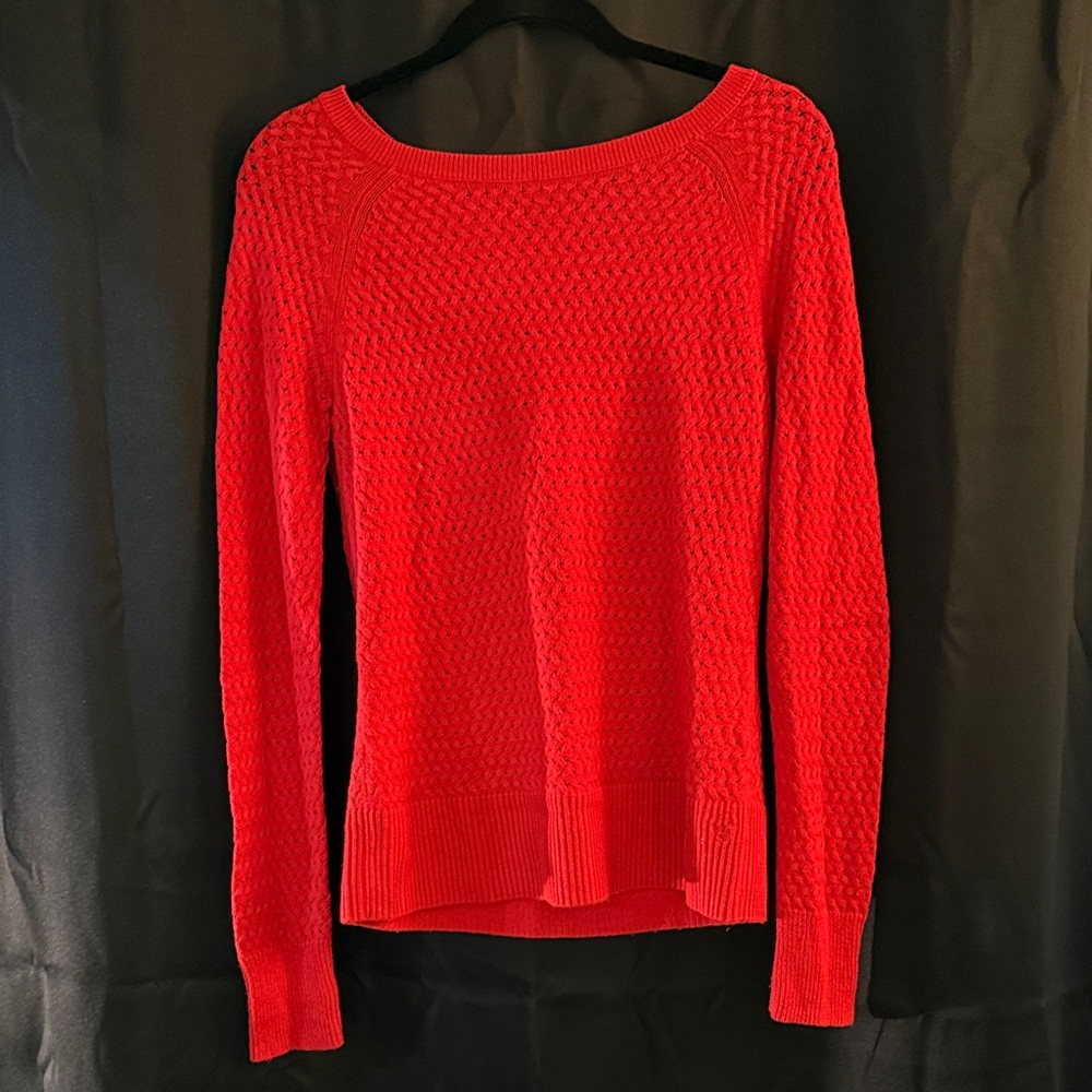 Red Knit Sweater